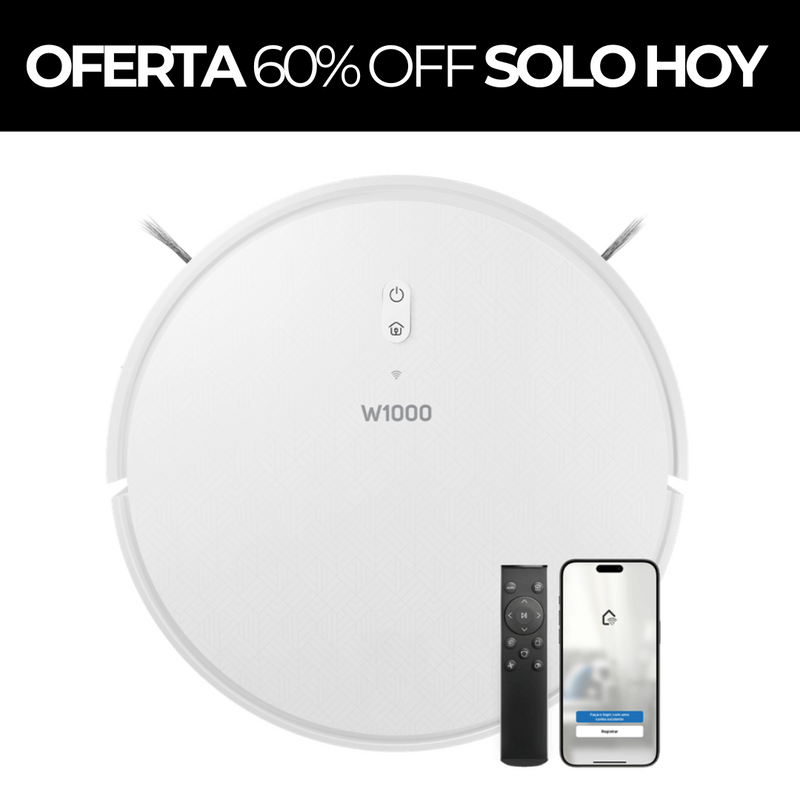 WUP ROBOT ASPIRADOR 5 EN 1 + OBSEQUIO PREMIUM EXCLUSIVO