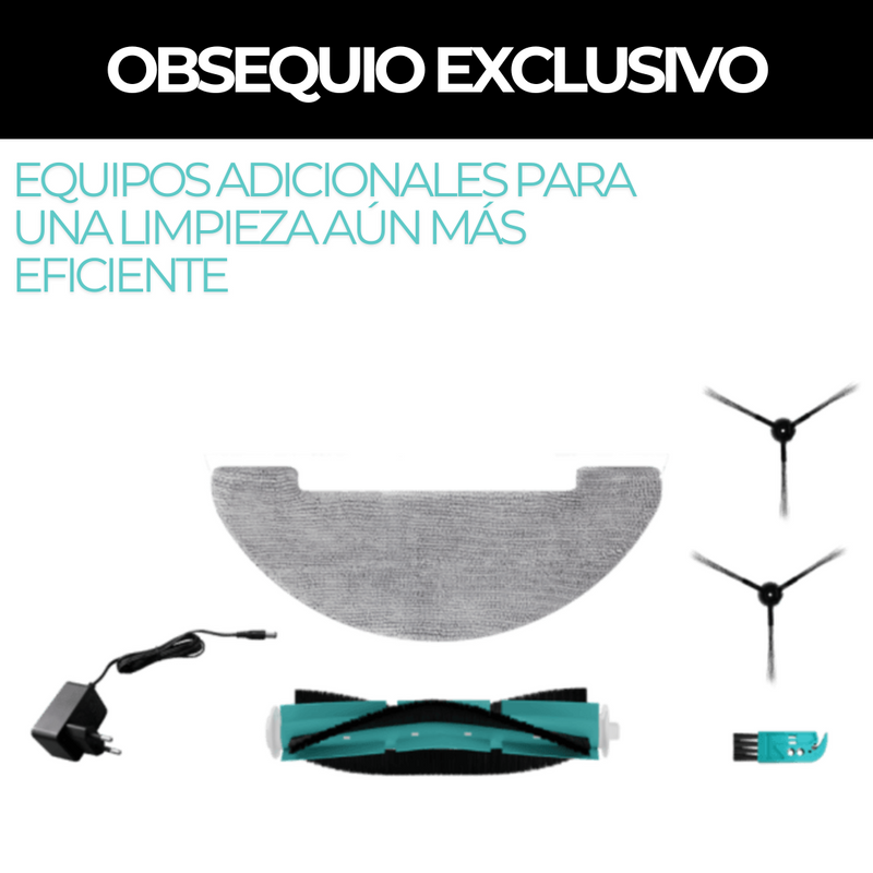 WUP ROBOT ASPIRADOR 5 EN 1 + OBSEQUIO PREMIUM EXCLUSIVO
