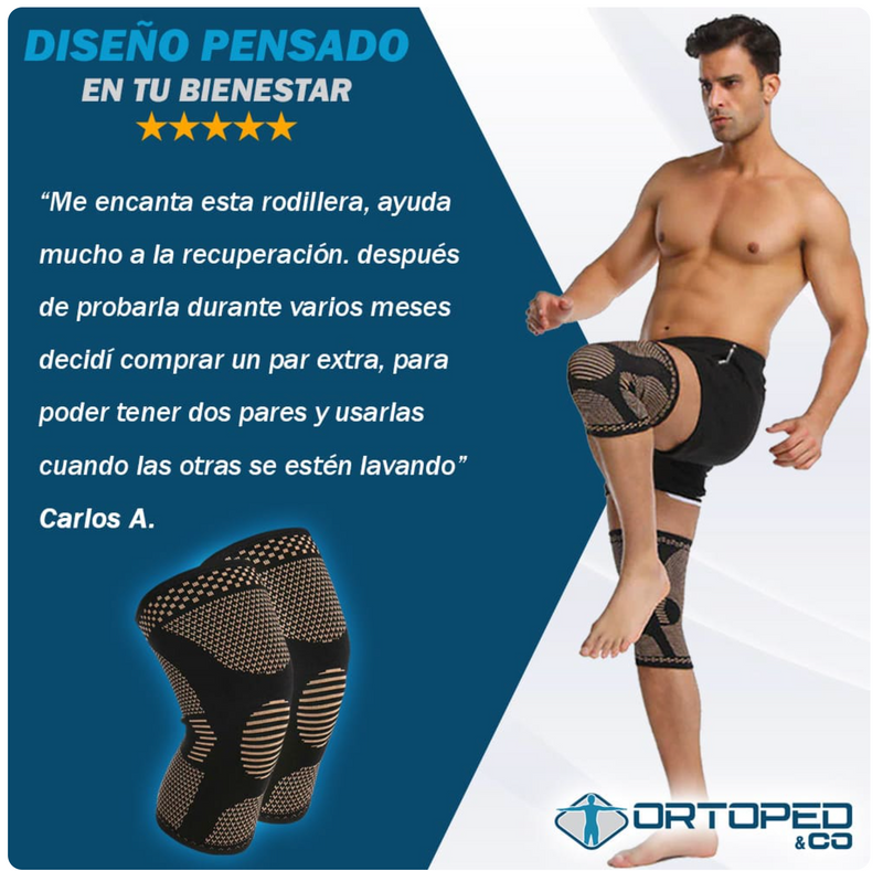 ICOOPER® Rodillera de Cobre - Alivio de Dolor Articular y Artritis [Paga 1 Lleva 2]